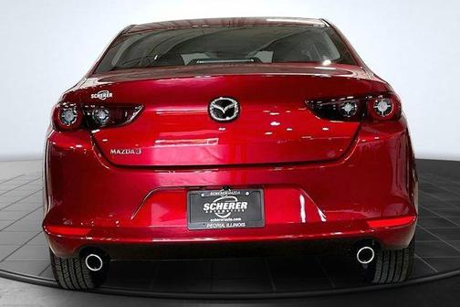 Soul Red Crystal Metallic 2026 Mazda Mazda3 FWD w/Preferred Package