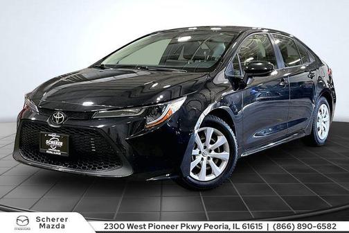Black Sand Pearl 2020 Toyota Corolla LE
