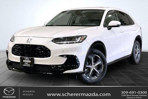 Platinum White Pearl 2025 Honda HR-V EX-L