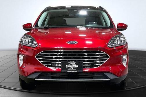 Rapid Red Metallic Tinted Clearcoat 2022 Ford Escape Titanium