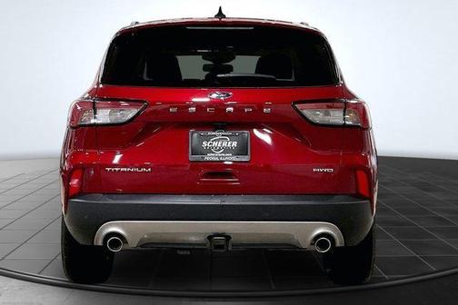 Rapid Red Metallic Tinted Clearcoat 2022 Ford Escape Titanium