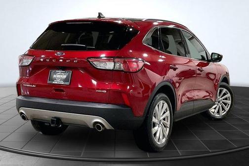 Rapid Red Metallic Tinted Clearcoat 2022 Ford Escape Titanium