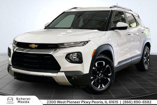 Summit White 2022 Chevrolet Trailblazer LT