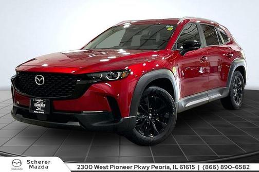 Soul Red Crystal Metallic 2025 Mazda CX-50 2.5 S Preferred Package