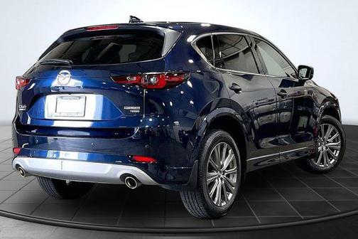 Deep Crystal Blue Mica 2025 Mazda CX-5 2.5 Turbo Signature