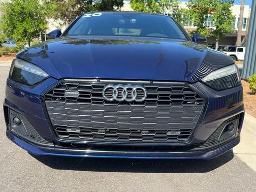 Navarra Blue Metallic 2020 Audi A5 2.0T Premium