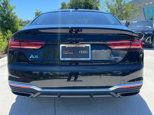 Mythos Black Metallic 2021 Audi A5 Sportback 45 S line Prestige