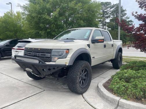 Beige / Tan 2014 Ford F-150 SVT Raptor