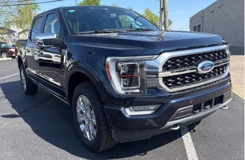 Blue Metallic 2023 Ford F-150 Platinum