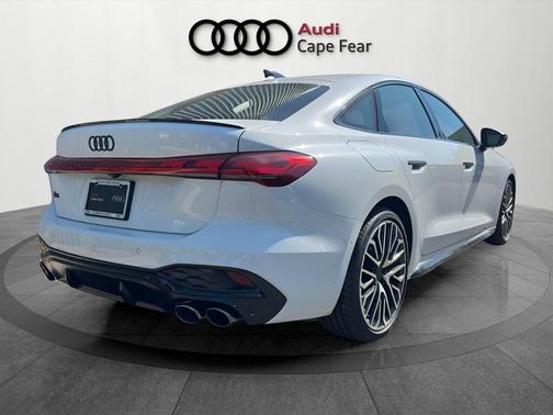 Glacier White Metallic 2026 Audi S5 PRESTIGE