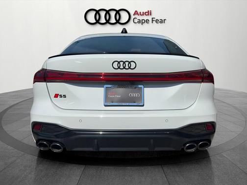 Glacier White Metallic 2026 Audi S5 PRESTIGE