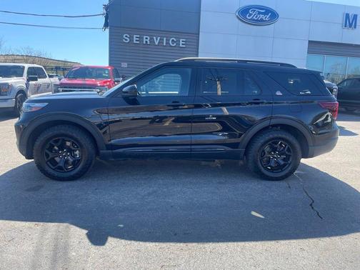 AGATE BLACK METALLIC 2024 Ford Explorer TIMBERLINE