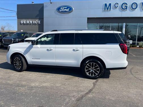 OXFORD WHITE 2025 Ford Expedition PLATINUM