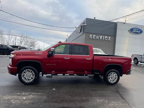 Cherry Red Tintcoat 2022 Chevrolet Silverado 2500 HIGH COUNTRY