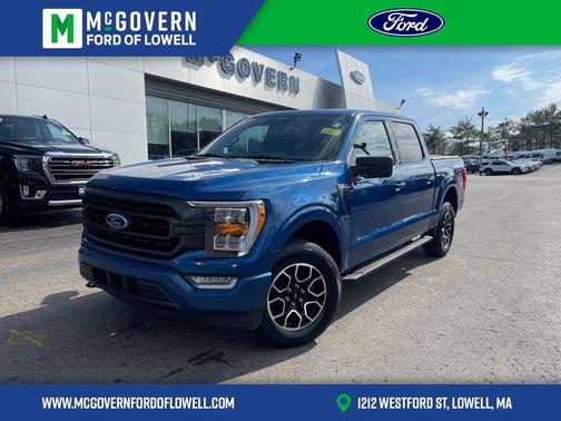 ATLAS BLUE METALLIC 2022 Ford F-150 XLT