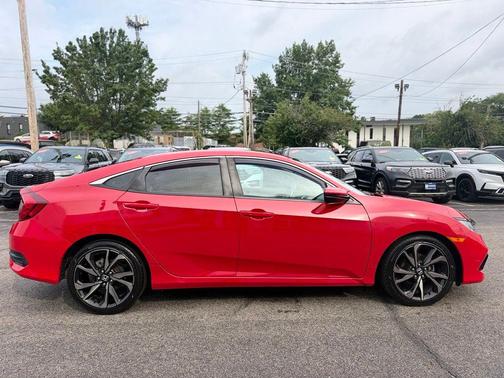 Rallye Red 2019 Honda Civic SPORT