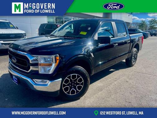 AGATE BLACK METALLIC 2022 Ford F-150 XLT