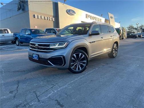 Pyrite Silver Metallic 2022 Volkswagen Atlas 3.6 SEL PREMIUM R-LINE