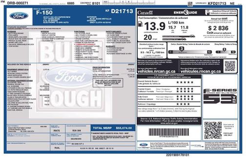 BLUE JEANS METALLIC 2019 Ford F-150 XLT