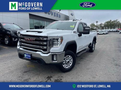 Summit White 2022 GMC Sierra 1500 SLE