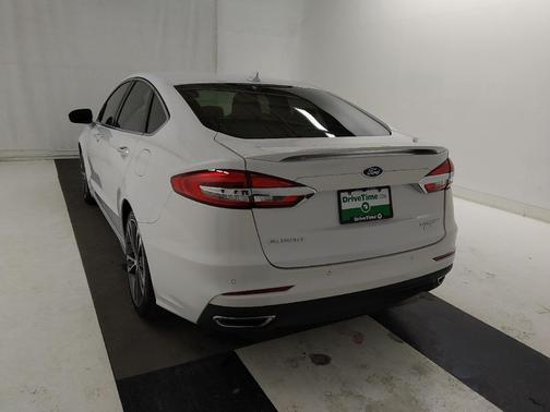 White 2019 Ford Fusion Titanium