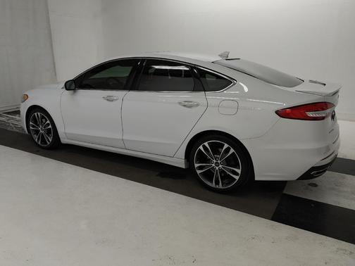 White 2019 Ford Fusion Titanium