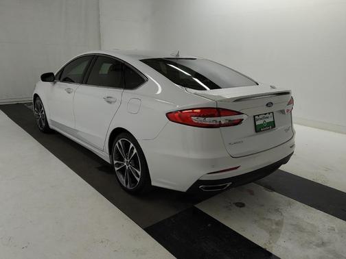 White 2019 Ford Fusion Titanium