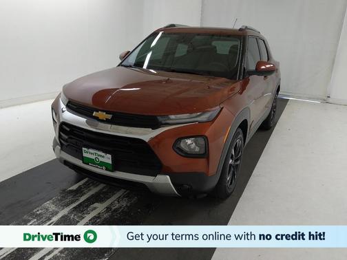 Orange 2021 Chevrolet Trailblazer LT