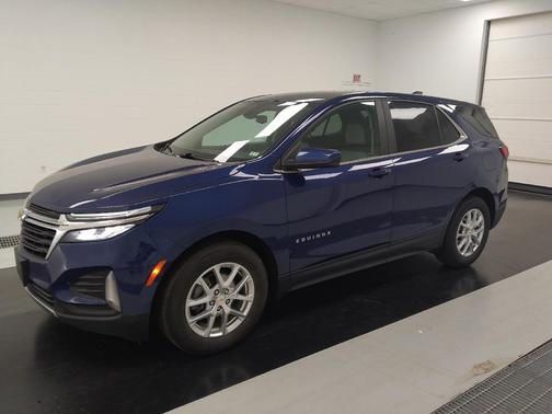 Blue 2022 Chevrolet Equinox 1LT