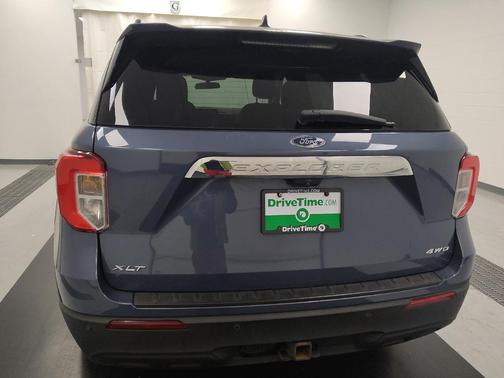 Blue 2021 Ford Explorer XLT