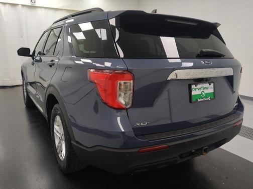 Blue 2021 Ford Explorer XLT