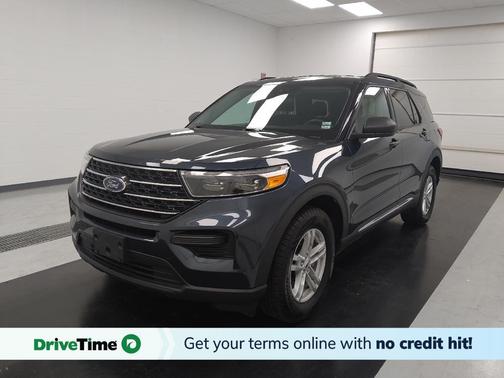 Blue 2023 Ford Explorer XLT