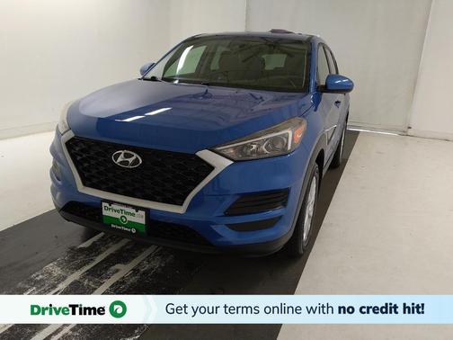 Aqua Blue 2020 Hyundai TUCSON SE