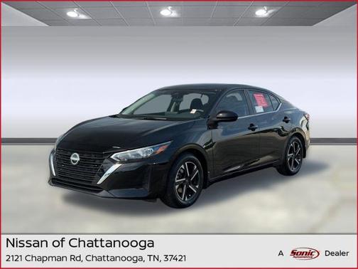Black 2024 Nissan Sentra SV