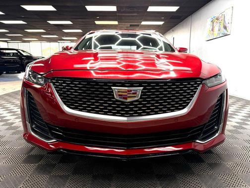 Radiant Red 2023 Cadillac CT5 Premium Luxury RWD