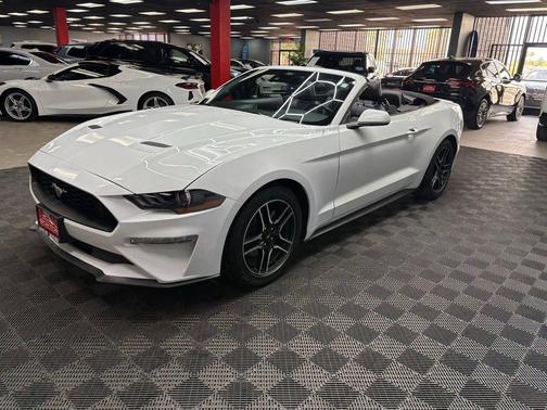 Oxford White 2023 Ford Mustang EcoBoost Premium