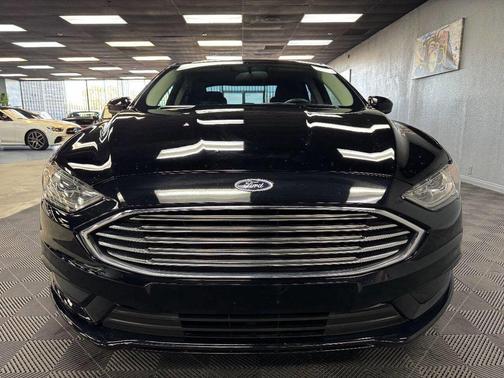 Shadow Black 2018 Ford Fusion SE