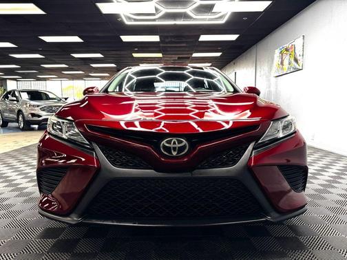 Ruby Flare Pearl 2018 Toyota Camry SE