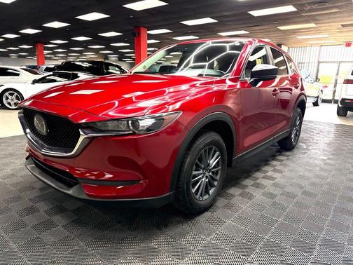 Soul Red Crystal Metallic 2021 Mazda CX-5 Touring