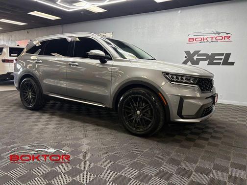 Steel Gray 2021 Kia Sorento Hybrid S