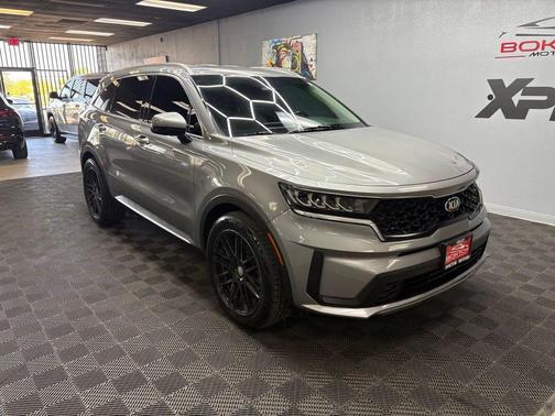 Steel Gray 2021 Kia Sorento Hybrid S