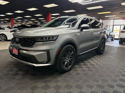 Steel Gray 2021 Kia Sorento Hybrid S