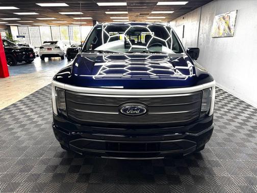 Blue Metallic 2023 Ford F-150 Lightning LARIAT