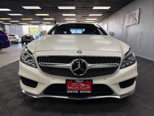 White 2016 Mercedes-Benz CLS-Class