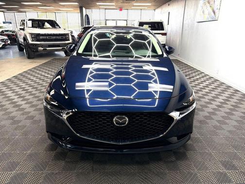 Deep Crystal Blue Mica 2023 Mazda Mazda3 FWD w/Preferred Package
