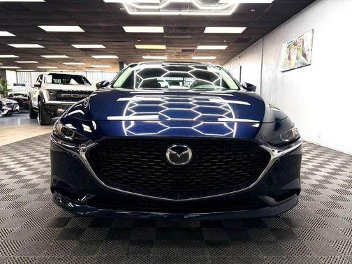 Deep Crystal Blue Mica 2023 Mazda Mazda3 FWD w/Preferred Package