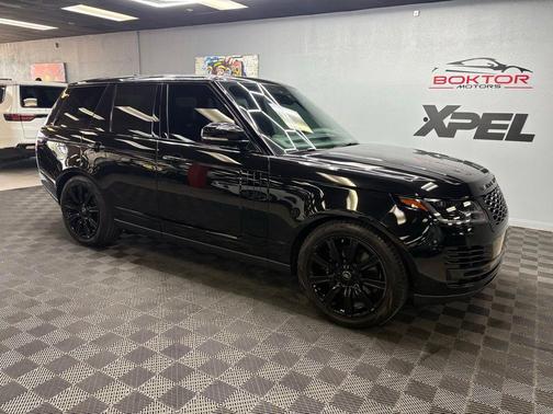 Santorini Black 2020 Land Rover Range Rover P525 HSE