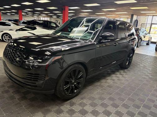 Santorini Black 2020 Land Rover Range Rover P525 HSE