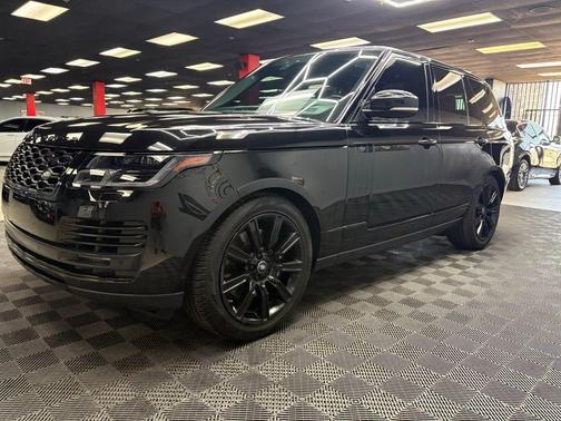 Santorini Black 2020 Land Rover Range Rover P525 HSE