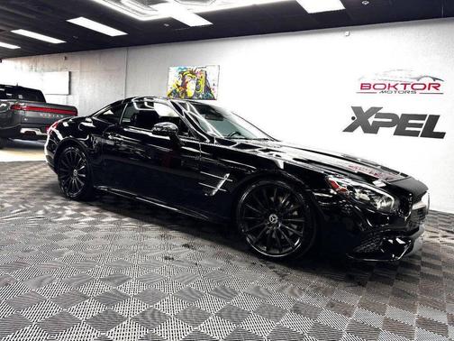 Black 2018 Mercedes-Benz SL 450 Base